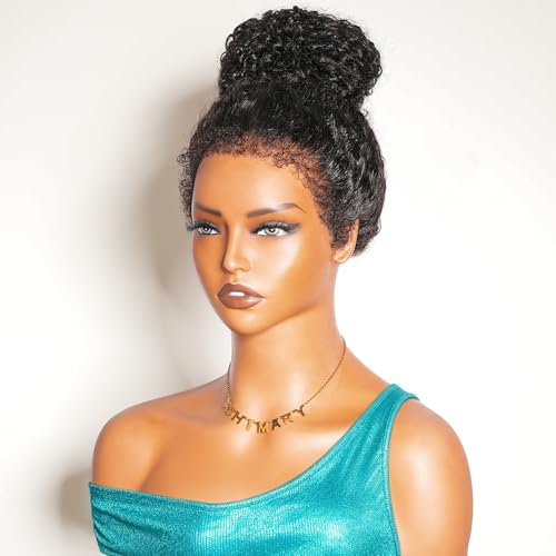 4C Edges Kinky Curly Wig