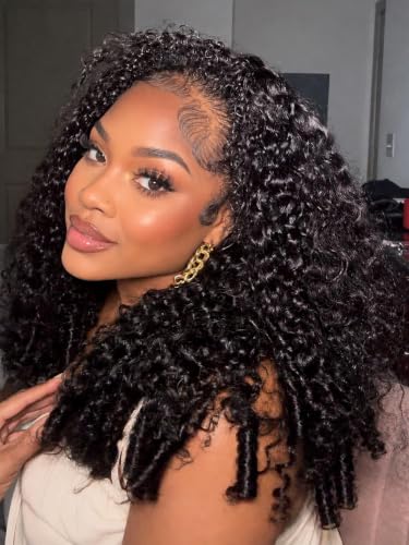 Burmese Curly 3-in-1 Half Wig