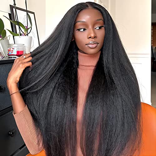 Kinky Straight Lace Front Wig